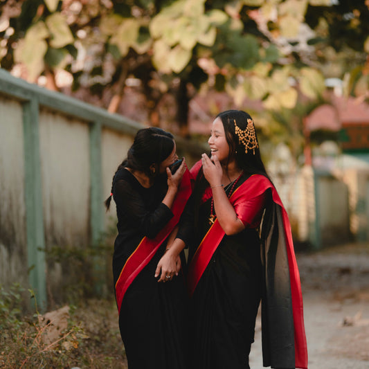 Nepali Newari Dress -Hāku patāsi
